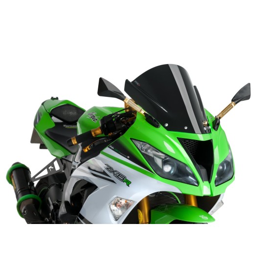 Ζελατίνα Puig Z-Racing Kawasaki ZX-6R 09-16 μαύρη