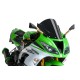 Ζελατίνα Puig Z-Racing Kawasaki ZX-6R 09-16 μαύρη