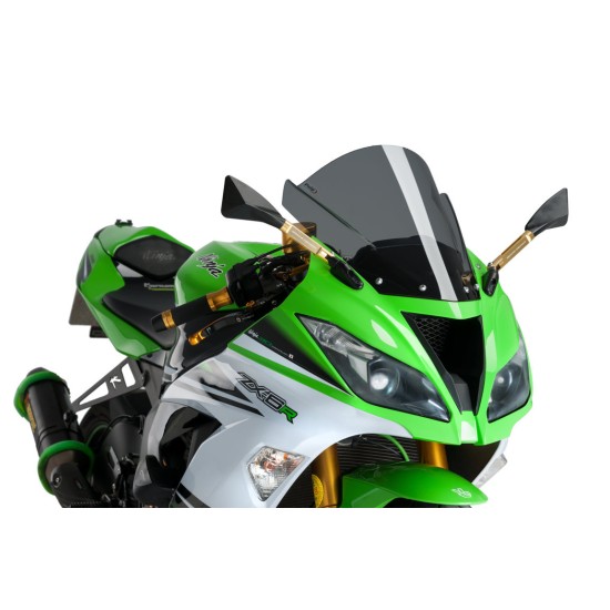 Ζελατίνα Puig Z-Racing Kawasaki ZX-6R 09-16 σκούρο φιμέ