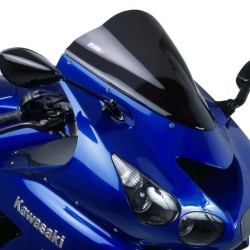 Ζελατίνα Puig Racing Kawasaki ZZR 1400 06- σκούρο φιμέ