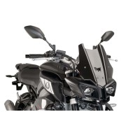 Ζελατίνα Puig Touring Yamaha MT-10 μαύρη