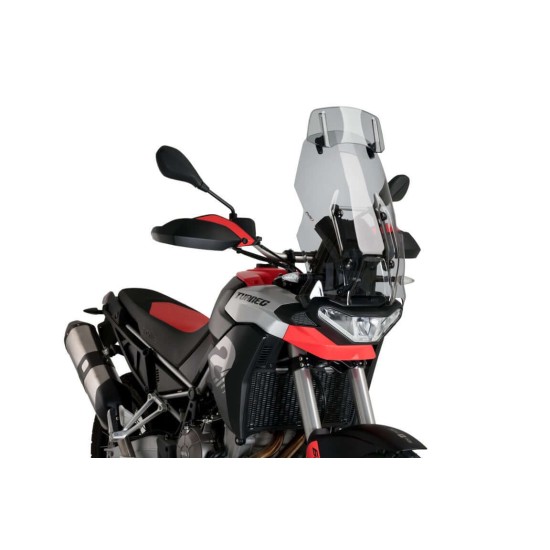 Ζελατίνα Puig Touring με σπόιλερ Aprilia Tuareg 660 ελαφρώς φιμέ