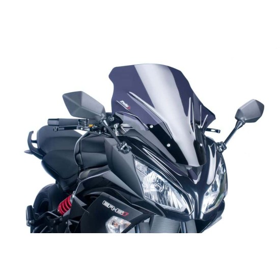 Ζελατίνα Puig Touring Kawasaki ER-6F 12- σκούρο φιμέ Ζελατίνα Puig Touring Kawasaki ER-6F 12- σκούρο φιμέ