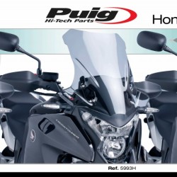 Ζελατίνα Puig Touring Honda VFR 1200 Crosstourer -15 σκούρο φιμέ