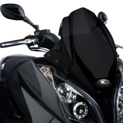 Ζελατίνα Puig V-Tech Sport Kymco Downtown 125i-300i -14 μαύρη