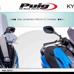 Ζελατίνα Puig V-Tech Touring Kymco K-XCT 125i-300i ελαφρώς φιμέ