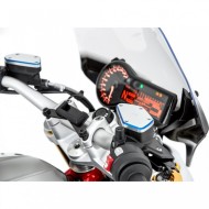 Καπάκι δοχείου υγρών συμπλέκτη Rizoma BMW R 1200 GS/Adv. LC 13- ασημί