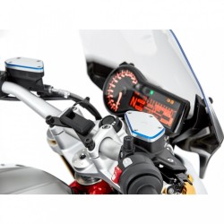 Καπάκι δοχείου υγρών συμπλέκτη Rizoma BMW R 1200 GS/Adv. LC 13- ασημί