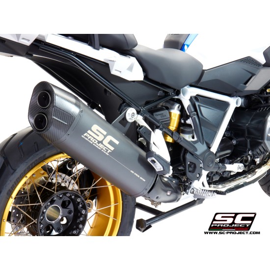 Τελικό εξάτμισης SC-Project Adventure BMW R 1250 GS/Adv. -20 γκρι ματ-carbon