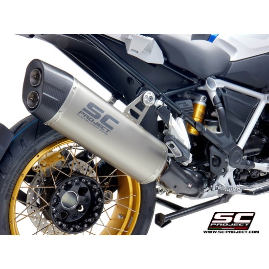 Τελικό εξάτμισης SC-Project Adventure BMW R 1250 GS/Adv. 20- τιτάνιο-carbon