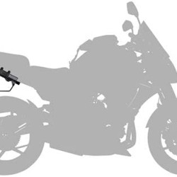 Βάσεις πλαϊνών σαμαριών SHAD Suzuki SV 650 ABS 16-17