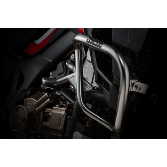 Προστατευτικά κάγκελα κινητήρα SW-Motech Honda CRF 1000L Africa Twin ανοξείδωτο ατσάλι