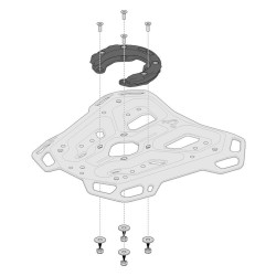 Κιτ εγκατάστασης tankbag SW-Motech Quick lock EVO σε βάση ADVENTURE-RACK