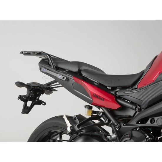 Σετ βάσεων και βαλιτσών SW-Motech TRAX ADV 45 lt. Yamaha MT-09 Tracer ασημί