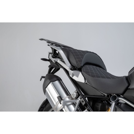 Σετ βάσεων και βαλιτσών SW-Motech TRAX ADV BMW R 1250 GS/Adv. ασημί