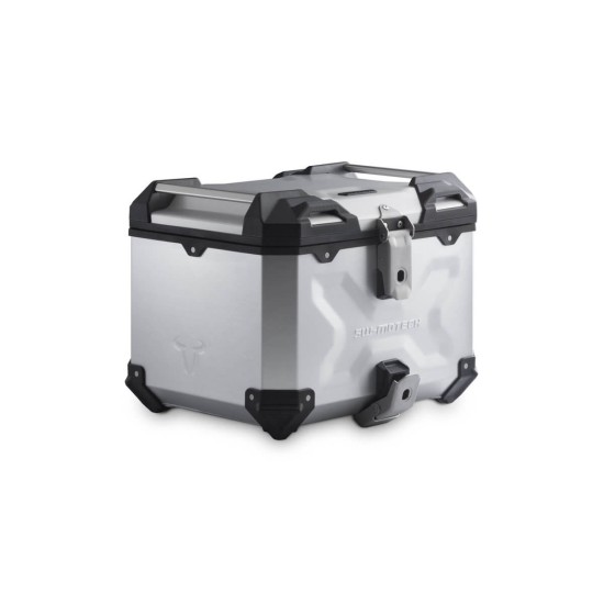 Σετ βάσης και βαλίτσας topcase SW-Motech TRAX ADV BMW F 650-700-800 GS ασημί Σετ βάσης και βαλίτσας topcase SW-Motech TRAX ADV BMW F 650-700-800 GS ασημί